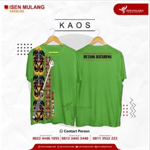 Sablon Kaos dayak di Banjarbaru