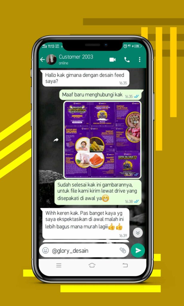 jasa desain feed instagram