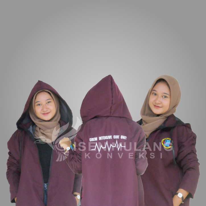 Custom Jaket Bordir Sablon