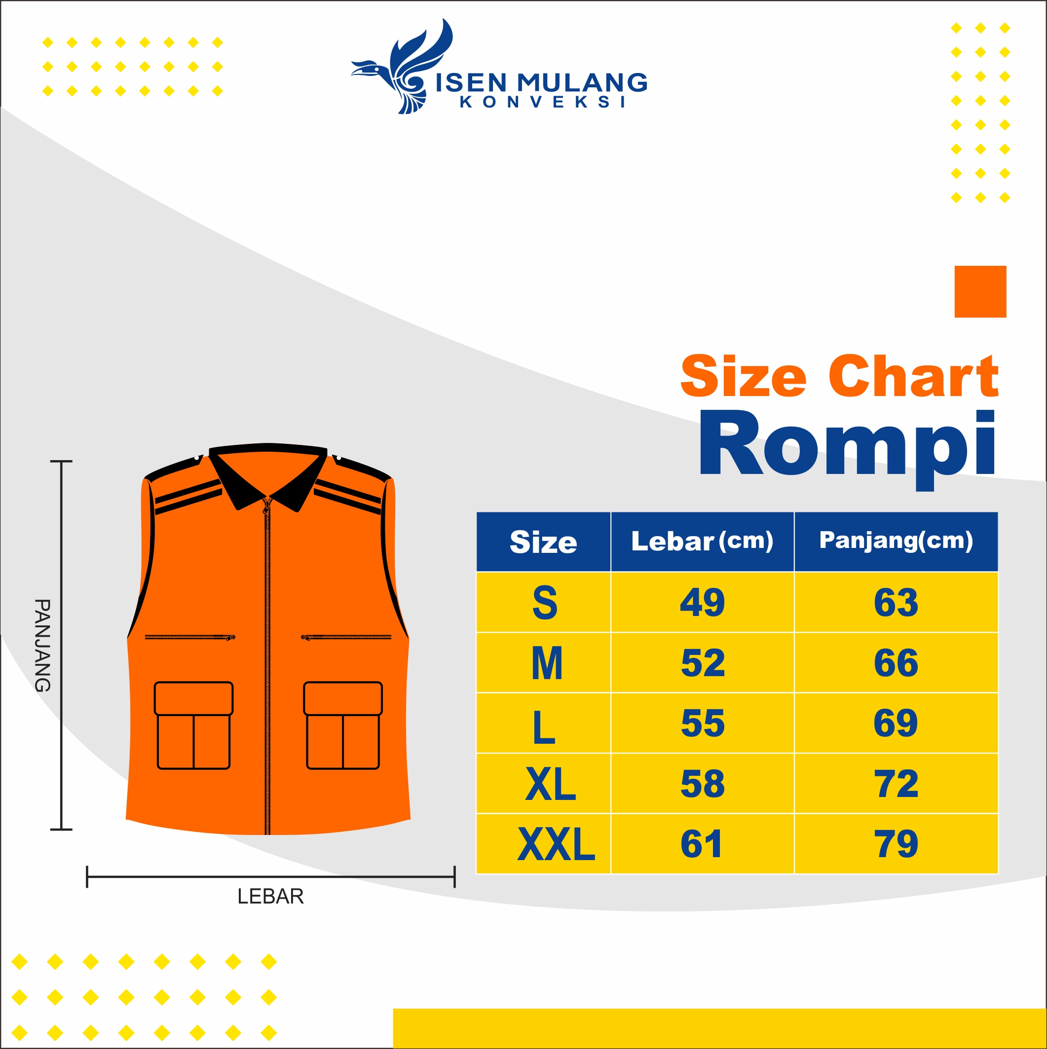 Rompi Safety Custom Terbaik