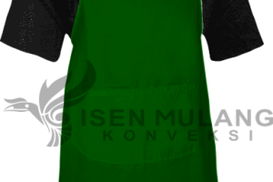 Custom celemek termurah free desain di Balikpapan