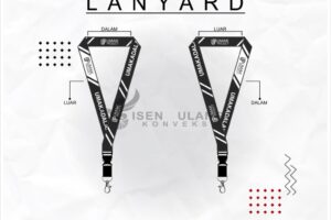 Custom tali lanyard murah